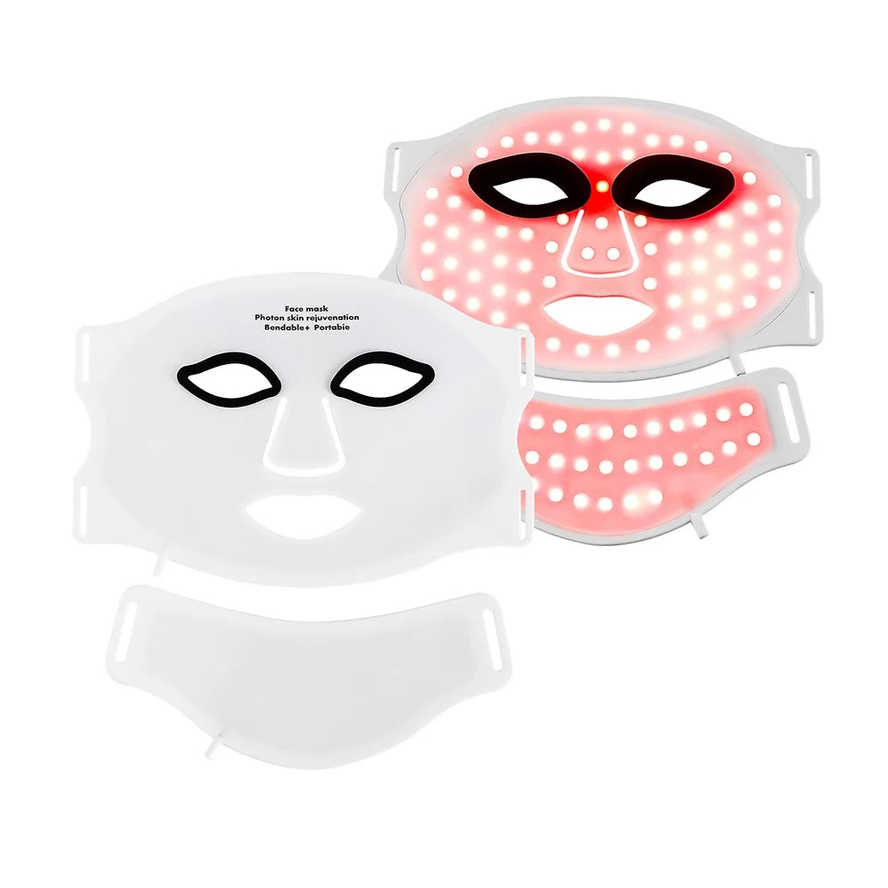 LED Red Light Therapy Face & Neck Mask